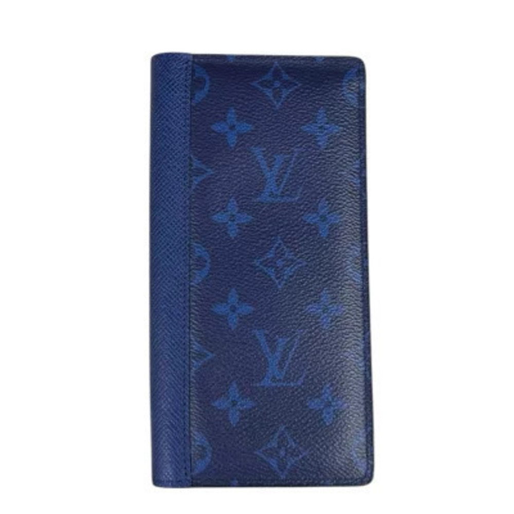 Louis Vuitton Portefeuille Brazza Taigarama Long Wallet Leather